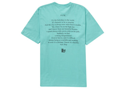 Supreme Bernadette Corporation Fuck Tee Teal