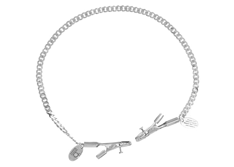 Supreme Bernadette Corporation Nipple Clamps Silver