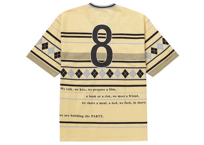 Supreme Bernadette Corporation Pique Soccer Top Pale Yellow