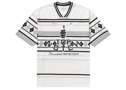Supreme Bernadette Corporation Pique Soccer Top White