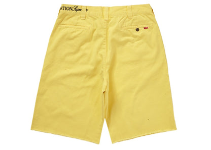 Supreme Bernadette Corporation Work Short Yellow