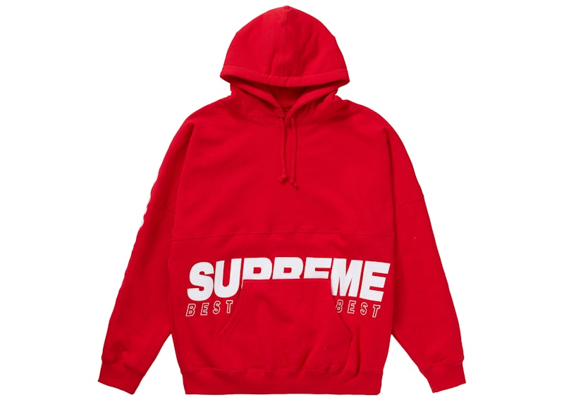 Supreme Best Of The Best Hooded Sweatshirt Red