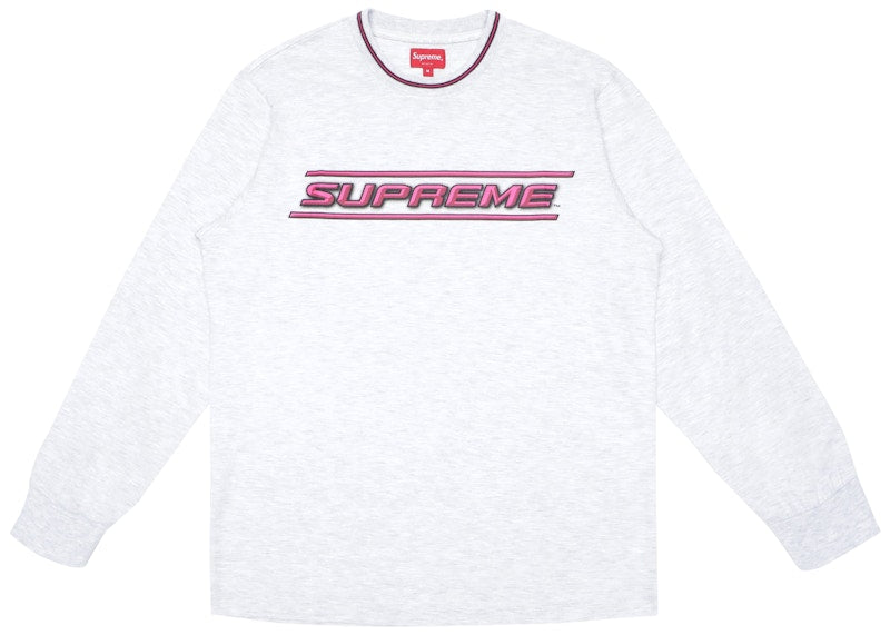 Supreme Bevel L/S Top Ash Grey