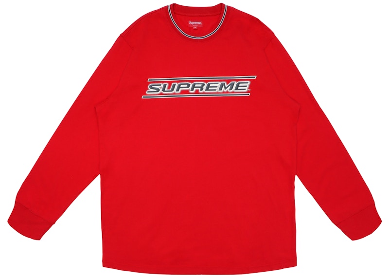 Supreme Bevel L/S Top Red