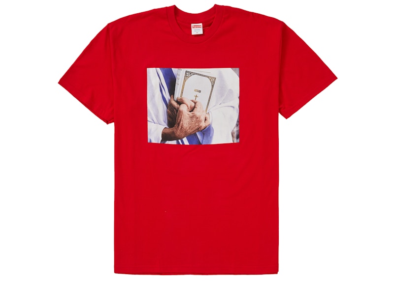 Supreme Bible Tee Red