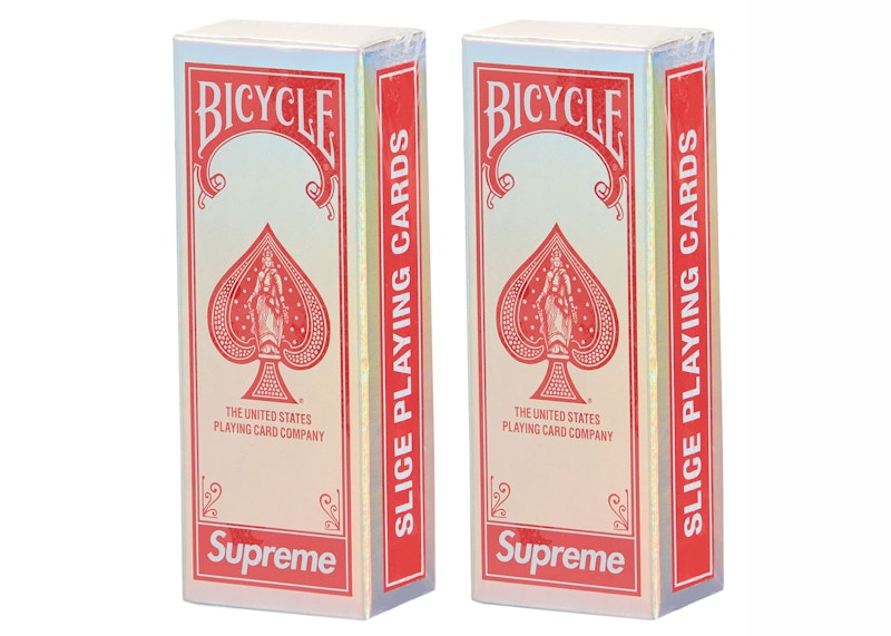 Supreme Bicycle Holographic Slice Cards (Set of 2) Holographic