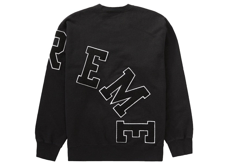 Supreme Big Arc Crewneck Black
