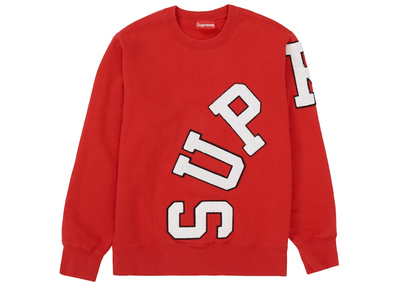 Supreme Big Arc Crewneck Red
