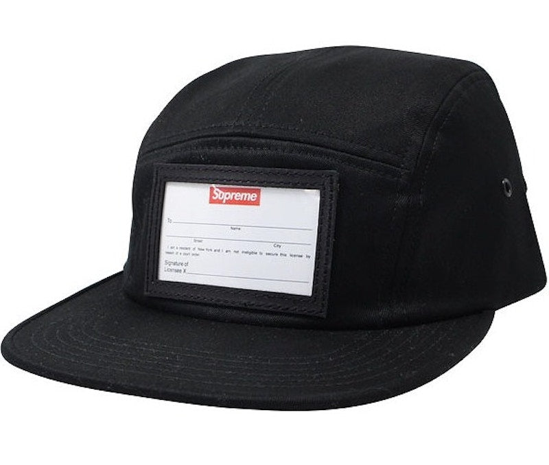 Supreme Big Game Camp Cap Black