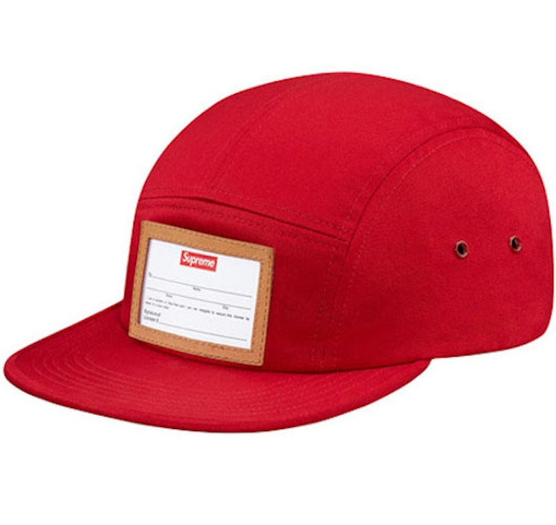 Supreme Big Game Camp Cap Red