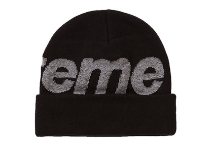 Supreme Big Logo Beanie (FW18) Black