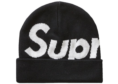 Supreme Big Logo Beanie (FW19) Black