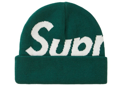 Supreme Big Logo Beanie (FW19) Green