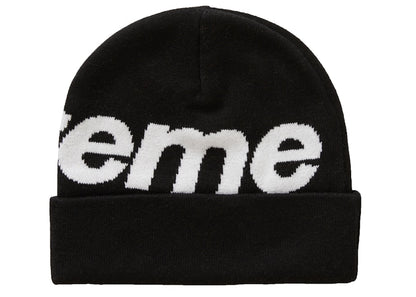 Supreme Big Logo Beanie (FW20) Black