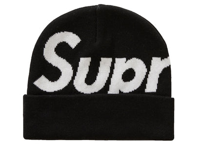 Supreme Big Logo Beanie (FW20) Black