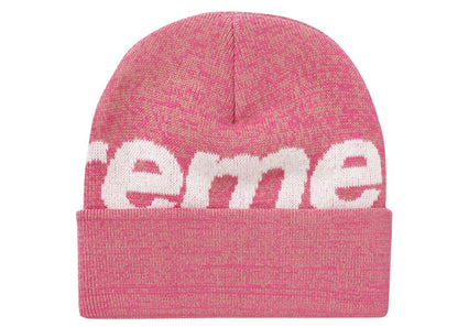 Supreme Big Logo Beanie (FW21) Magenta Static