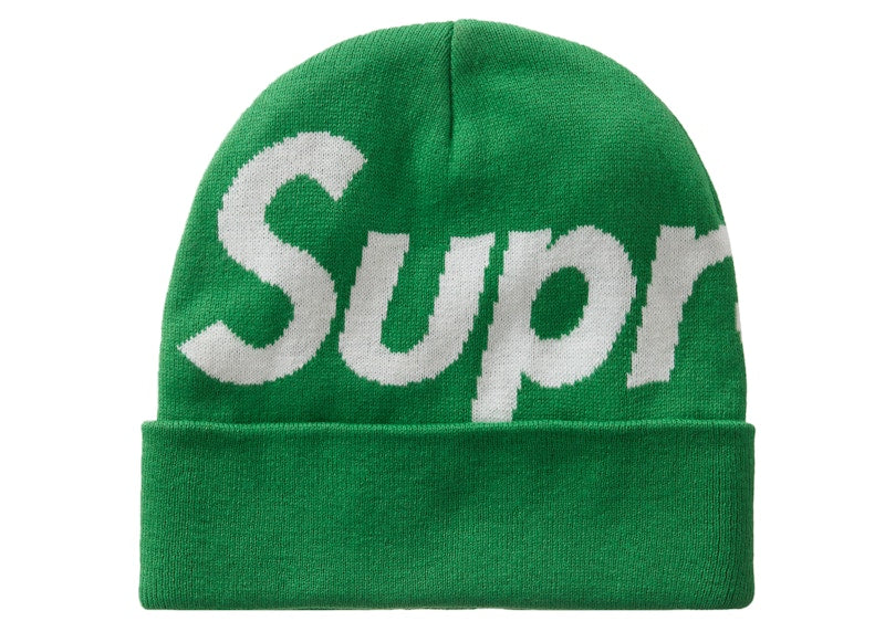 Supreme Big Logo Beanie Beanie (FW23) Green