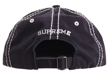 Supreme Big Stitch 6-Panel Black