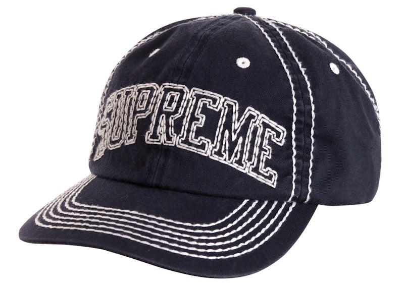 Supreme Big Stitch 6-Panel Navy