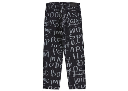 Supreme Black Ark Regular Jean Black