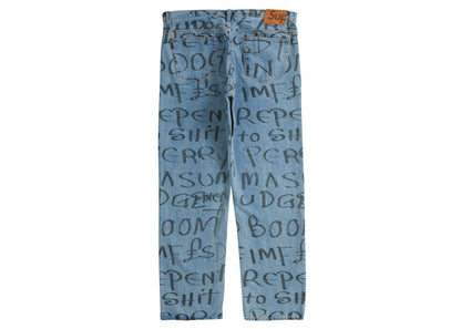 Supreme Black Ark Regular Jean Blue