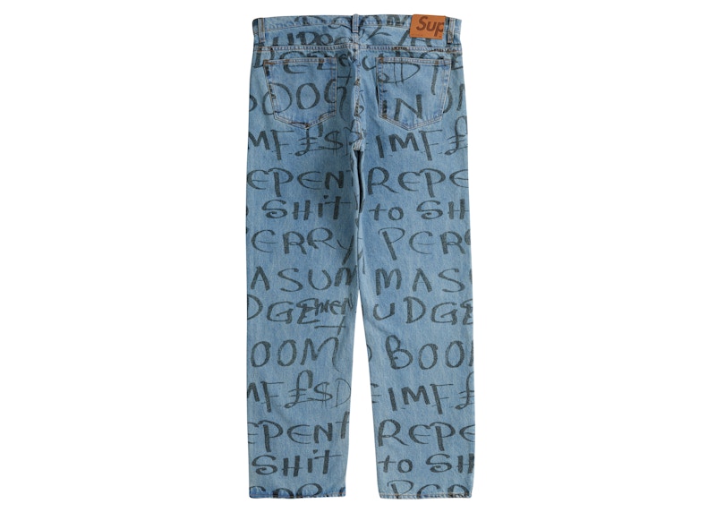 Supreme Black Ark Regular Jean Blue