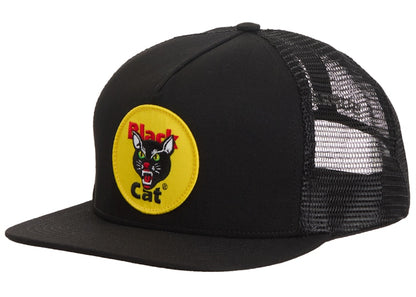Supreme Black Cat Mesh Back 5-Panel Black