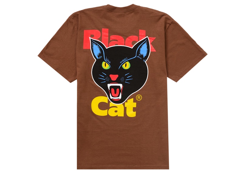 Supreme Black Cat Tee (SS24) Brown