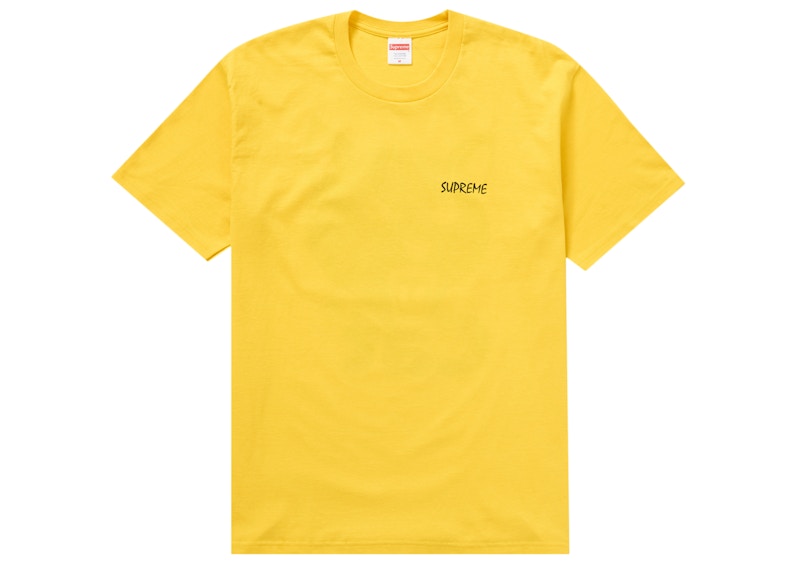 Supreme Black Cat Tee (SS24) Yellow
