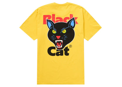 Supreme Black Cat Tee (SS24) Yellow