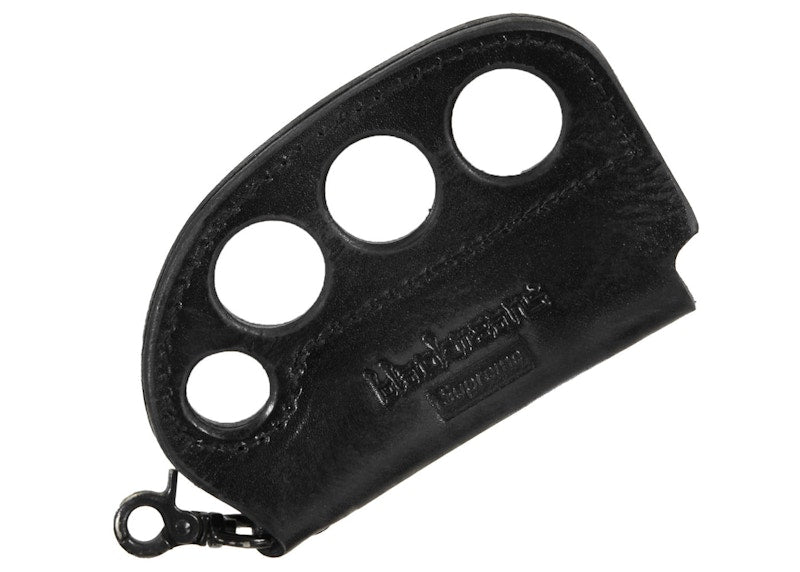Supreme Blackmeans Leather Lighter Case Black