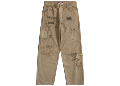 Supreme Blackmeans Mended Loose Fit Jean Dirty Tan
