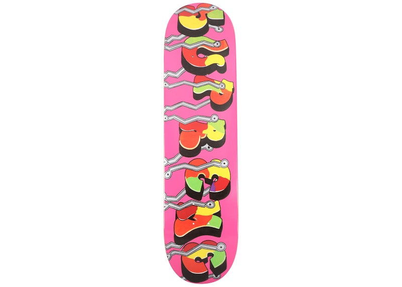 Supreme Blade Whole Car Skateboard Deck Pink