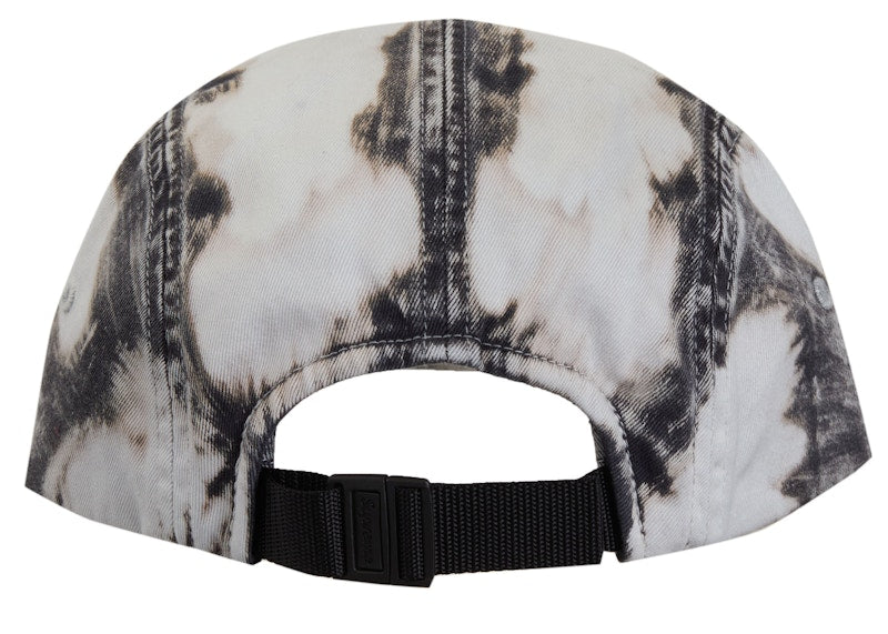 Supreme Bleached Chino Camp Cap Black
