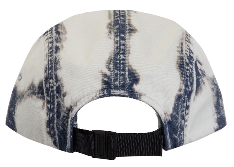 Supreme Bleached Chino Camp Cap Navy