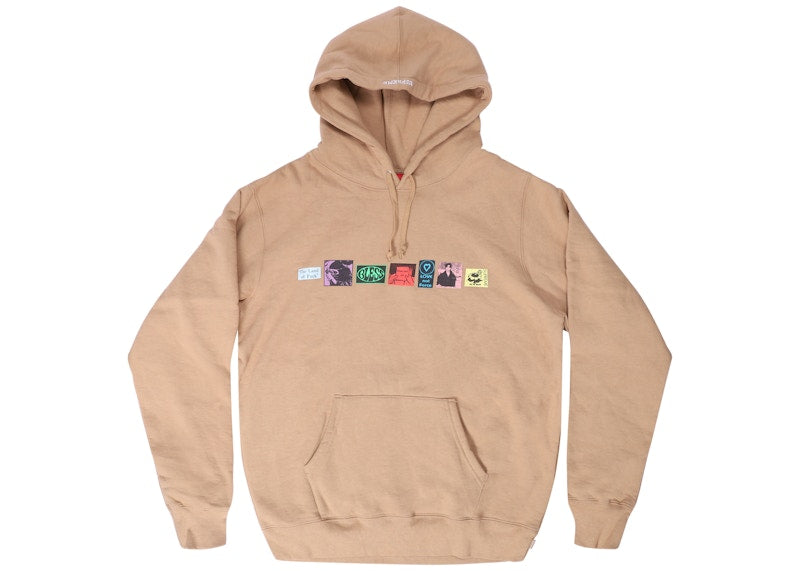 Supreme Bless Hooded Sweatshirt Light Brown