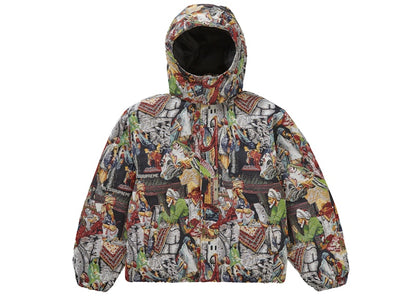 Supreme Bless Tapestry Down Puffer Jacket Multicolor