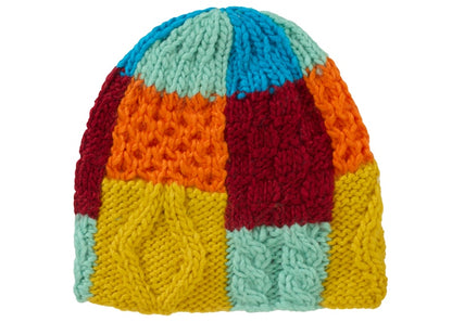 Supreme Block Knit Beanie Multicolor