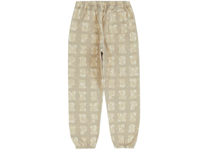 Supreme Blocks Sweatpant Tan