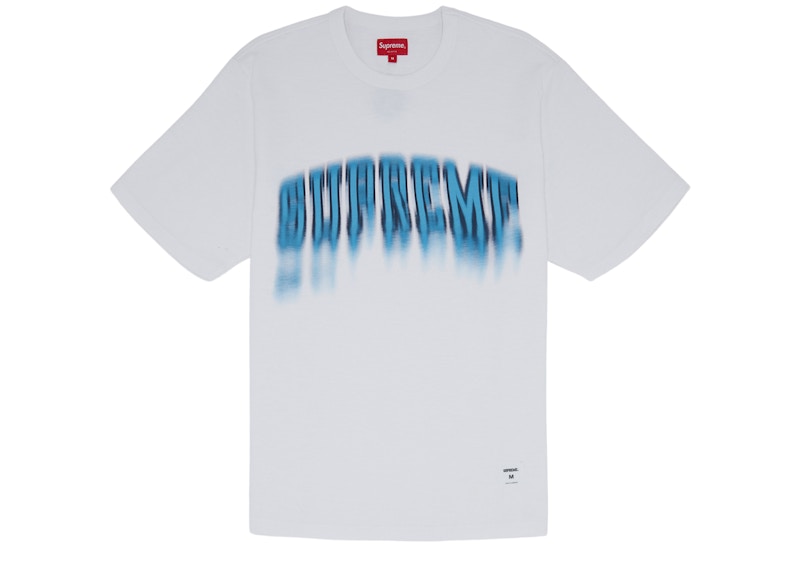 Supreme Blurred Arc S/S Top White