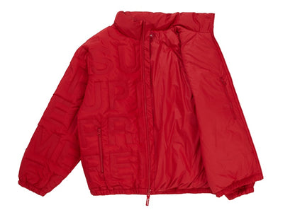 Supreme Bonded Logo Down Jacket Red