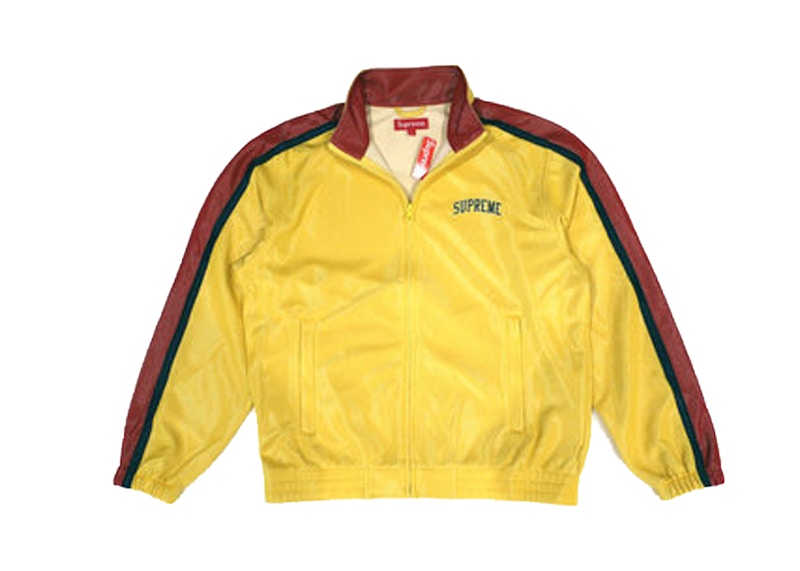 Supreme Bonded Mesh Track Jacket Gold