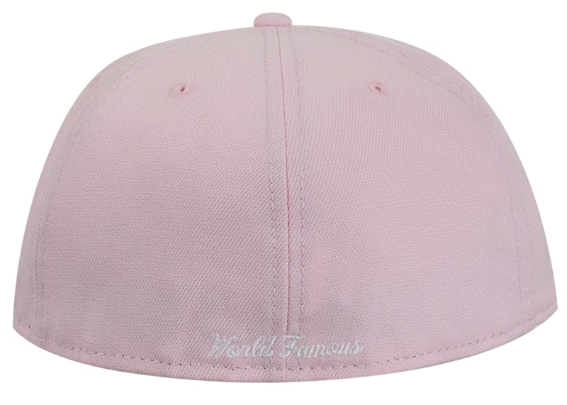 Supreme Bones Box Logo New Era 59Fifty Cap Pink