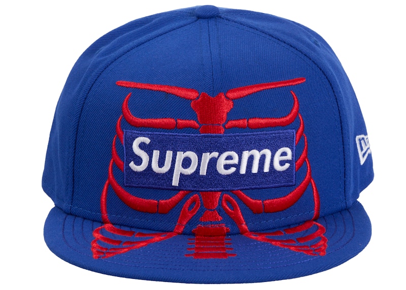 Supreme Bones Box Logo New Era 59Fifty Cap Royal