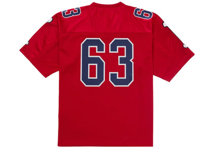Supreme Bones Football Jersey Red