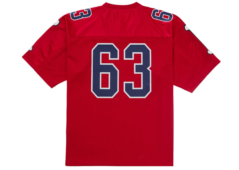 Supreme Bones Football Jersey Red