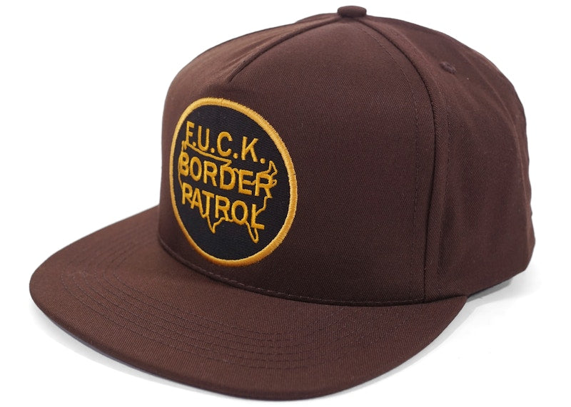 Supreme Border Patrol 5-Panel Brown