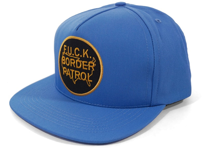 Supreme Border Patrol 5-Panel Light Blue