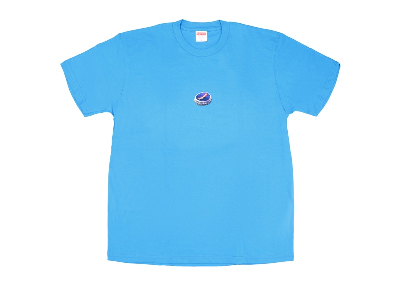 Supreme Bottle Cap Tee Bright Blue