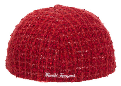Supreme Boucle Box Logo New Era 59Fifty Fitted Cap Red